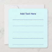 Mystic Mermaid Fairy Lila Creature Keramik Tile Dankeskarte (Rückseite)