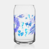 Mystic Mermaid Fairy Lila Creature Keramik Tile Dosenglas (Links)