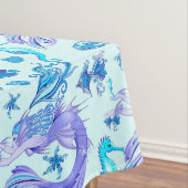 Mystic Mermaid Fairy Lila Creature Keramik Tile Tischdecke (Beispiel)