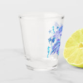 Mystic Mermaid Fairy Lila Creature Schnapsglas (Links)