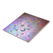 Mystic Metallic Moons and Stars Pastel Fliese (Seite)