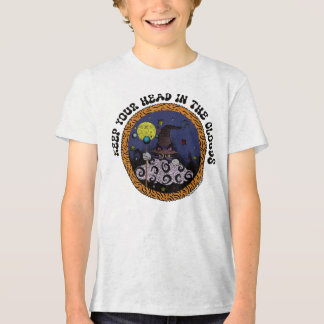 Mystic Mew Kopf In Den Wolken Orange Version Tri-Blend Shirt