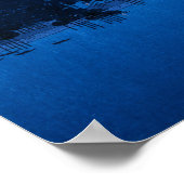 Mystic Midnight (BLUE) Poster (Ecke)