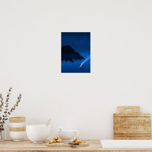 Mystic Midnight (BLUE) Poster (Küche)