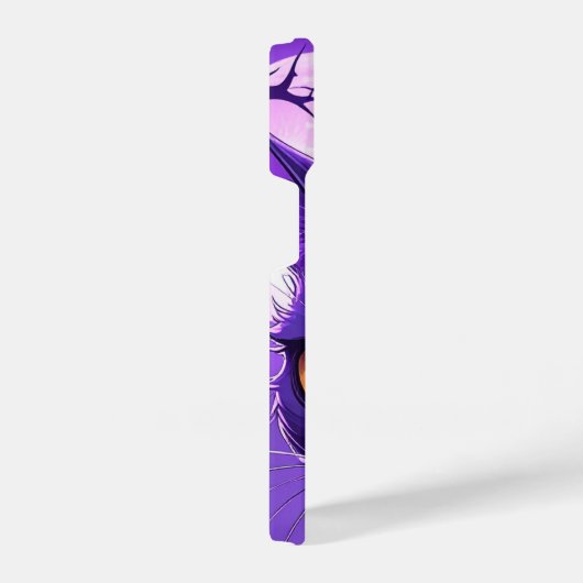 Mystic Midnight Cat iPhone Case Hülle (Rechte Seite)