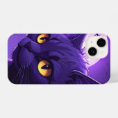Mystic Midnight Cat iPhone Case iPhone Hülle (Rückseite (Horizontal))