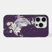 Mystic Moon Crystal Floral Phone Case iPhone Hülle (Rückseite (Horizontal))