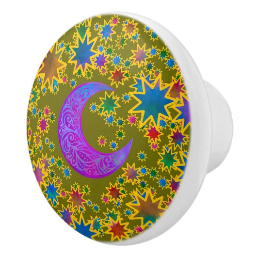 Mystic Moon Harvest Keramikknauf (Rechts)