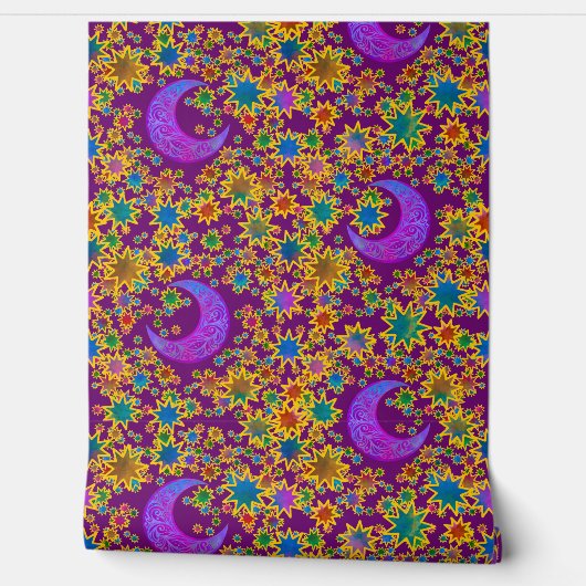 Mystic Moon Magic Tapete (Abrollen)