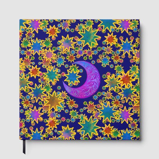 Mystic Moon Night Gästebuch (Vorderseite)