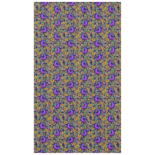 Mystic Moon Night Tischdecke (Vorderseite)