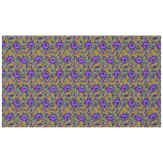 Mystic Moon Night Tischdecke (Vorderseite (Horizontal))