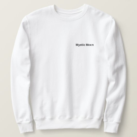 Mystic Moon Sophisticierter Sweatshirt (Design vorne)