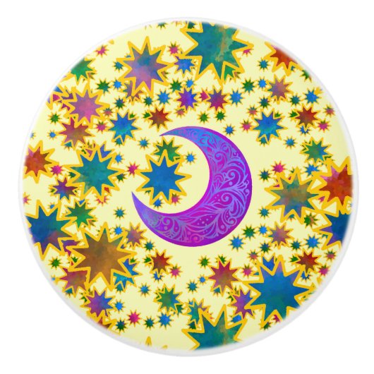 Mystic Moon Soul Light Keramikknauf (Vorderseite)