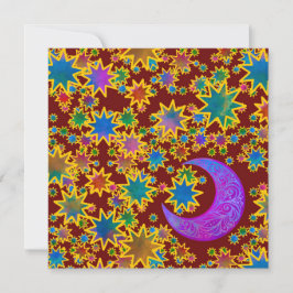 Mystic Moon Xmas Karte