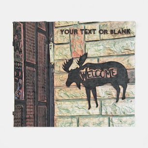 Mystic Moose Fleecedecke