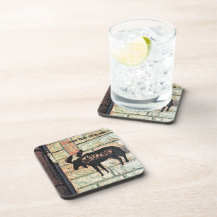 Mystic Moose Getränkeuntersetzer