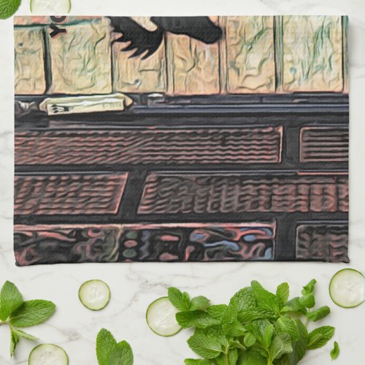 Mystic Moose Handtuch (Gefaltet)