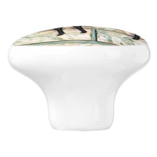 Mystic Moose Keramikknauf (Seitenansicht)