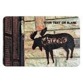 Mystic Moose Magnet (Horizontal)