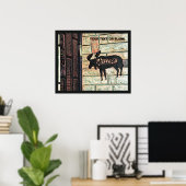Mystic Moose Poster (Heimbüro)