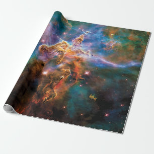 Mystic Mountain Carina Nebula Hubble Space Foto Geschenkpapier