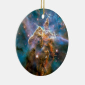 Mystic Mountain Carina Nebula Hubble Space Foto Keramikornament (Rechts)