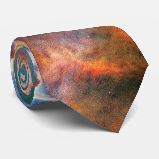 Mystic Mountain Carina Nebula Hubble Space Foto Krawatte (Gerollt)