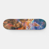Mystic Mountain Carina Nebula Hubble Space Foto Skateboard (Horizontal)
