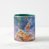 Mystic Mountain Carina Nebula Hubble Space Foto Tasse (Zentrum)