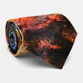 Mystic Mountain in Space NASA Krawatte (Gerollt)