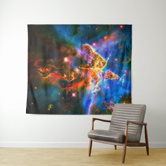 Mystic Mountain Large Wandteppich (Beispiel (Horizontal))