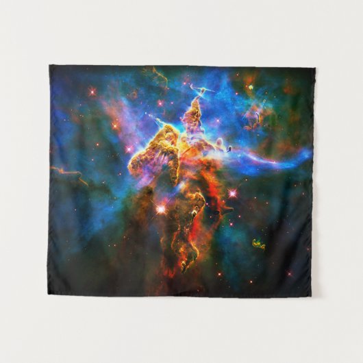 Mystic Mountain Small Wandteppich (Vorderseite (Horizontal))