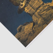 Mystic Mountainscape Ischigualasto Park, Argentini Seidenpapier (Ausschnitt)