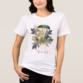 Mystic Mushroom Forest Tri-Blend Shirt (Vorderseite)