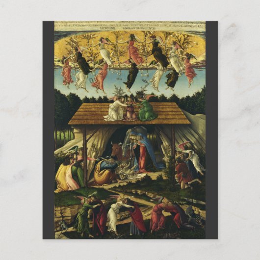 Mystic Nativi von Sandro Botticelli (Vorderseite)