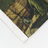 Mystic Nativi von Sandro Botticelli Fleecedecke (Ecke)