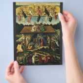 Mystic Nativi von Sandro Botticelli Flyer (Hand)