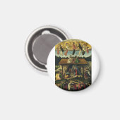 Mystic Nativi von Sandro Botticelli Magnet (Vorderseite/Rückseite)