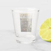 Mystic Nativi von Sandro Botticelli Schnapsglas (Rückseite)