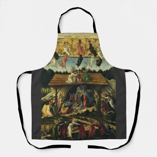 Mystic Nativi von Sandro Botticelli Schürze (Vorderseite)