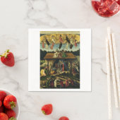Mystic Nativi von Sandro Botticelli Serviette (Beispiel)