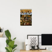 Mystic Nativity, 1500 von Sandro Botticelli Poster (Heimbüro)