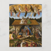 Mystic Nativity, 1500 von Sandro Botticelli Postkarte (Vorderseite)
