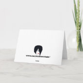 Mystic Nativity Christmas Grußkarte Feiertagskarte (Rückseite)