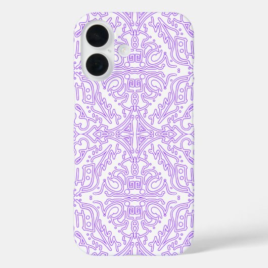 Mystic Nebula Flieder Case-Mate iPhone Hülle (Rückseite)