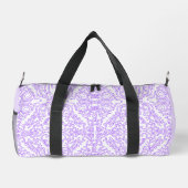 Mystic Nebula Flieder Duffle Bag (Rückseite)