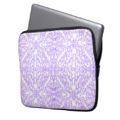 Mystic Nebula Flieder Laptopschutzhülle (Vorderseite Links)
