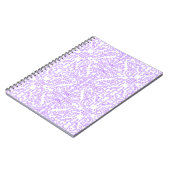 Mystic Nebula Flieder Notizblock (Linke Seite)
