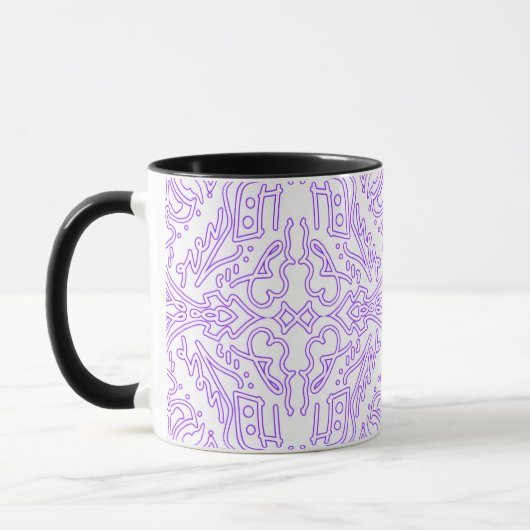 Mystic Nebula Flieder Tasse (Links)